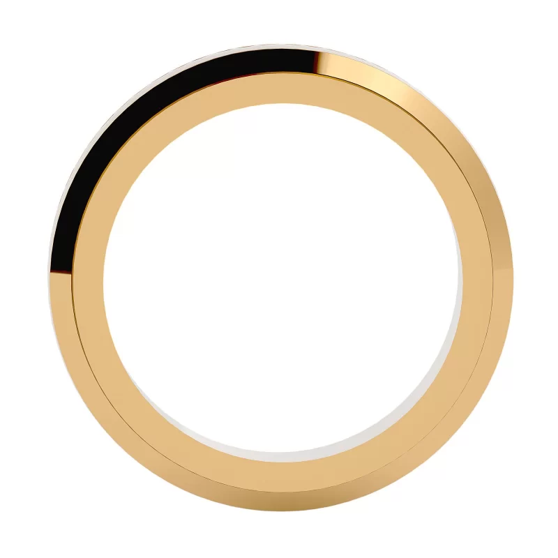 Verigheta Defined Minimalist Plain Aur 18k Handmade - Zibo