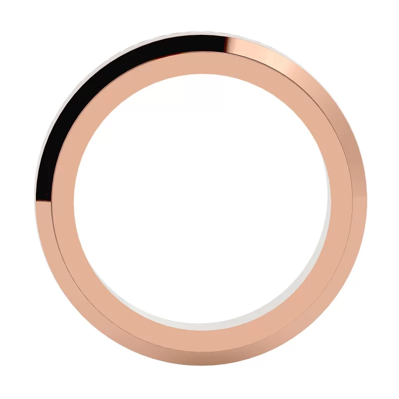 Verigheta Defined Minimalist Plain Aur 18k Handmade - Zibo