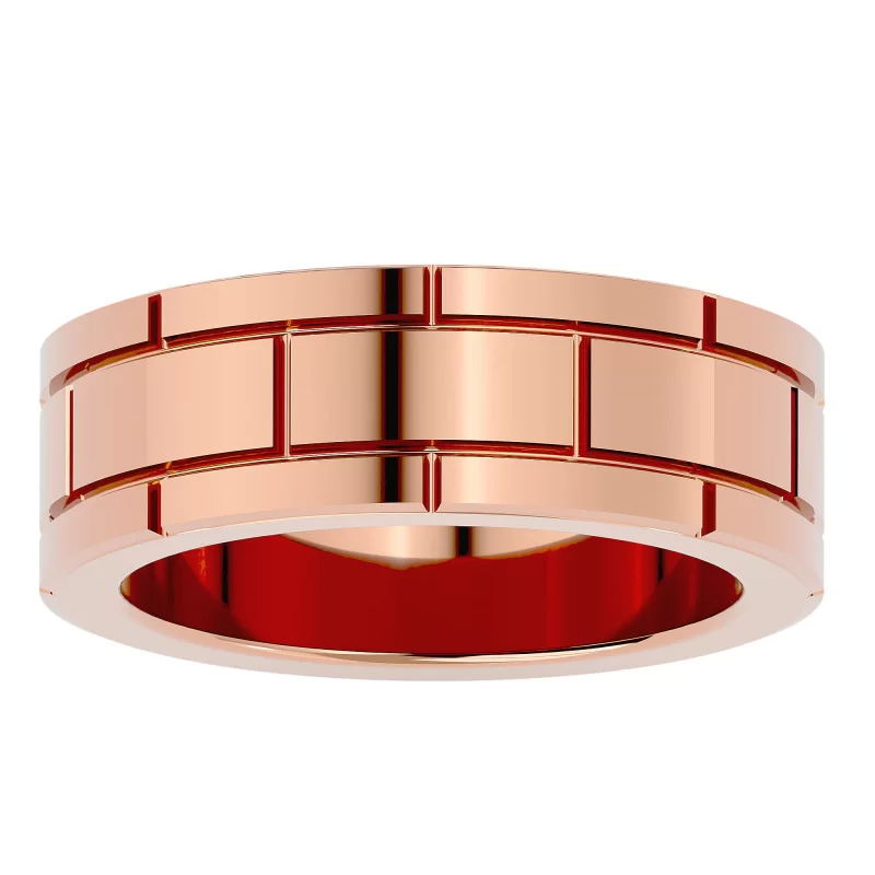 Verigheta Distinguished Minimalist Plain Aur 18k - Leon