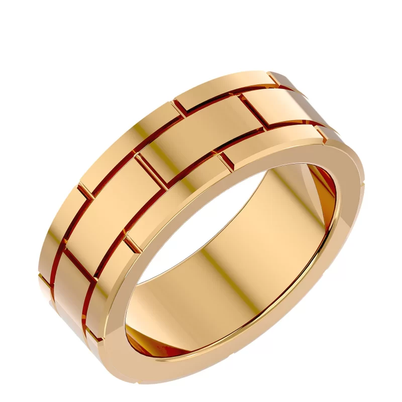 Verigheta Distinguished Minimalist Plain Aur 18k - Leon