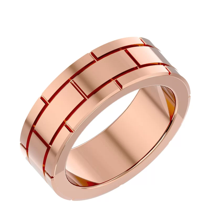 Verigheta Distinguished Minimalist Plain Aur 18k - Leon