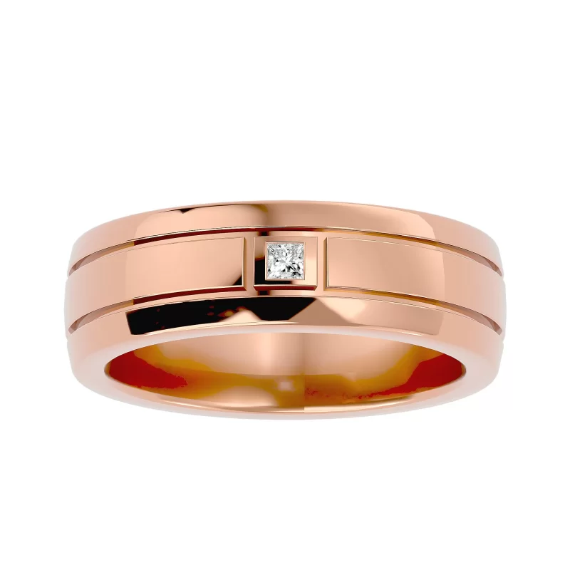 Verigheta Harmonious Smooth Aur 14k  Pure Diamond - Anshan