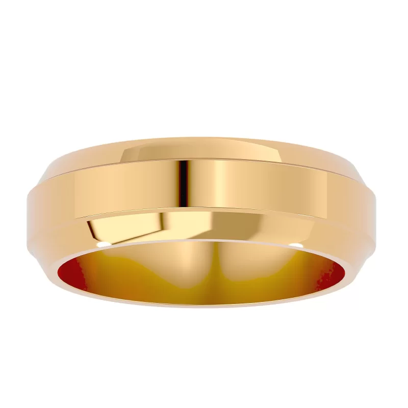 Verigheta Fine Balanced Plain Aur 18k - Dublin