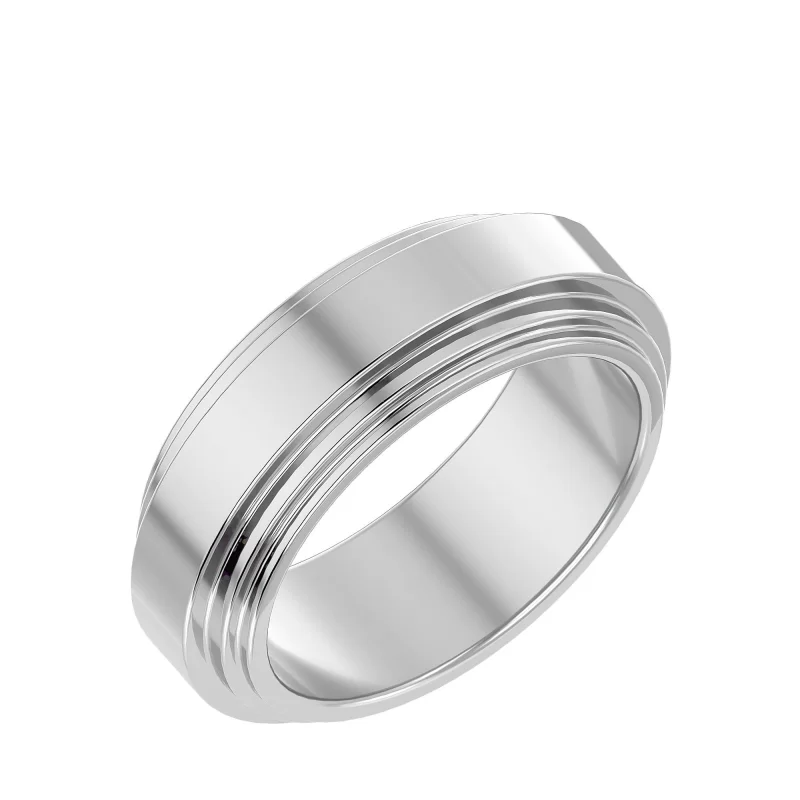 Verigheta Refined Bold Plain Aur 18k - Lisbon