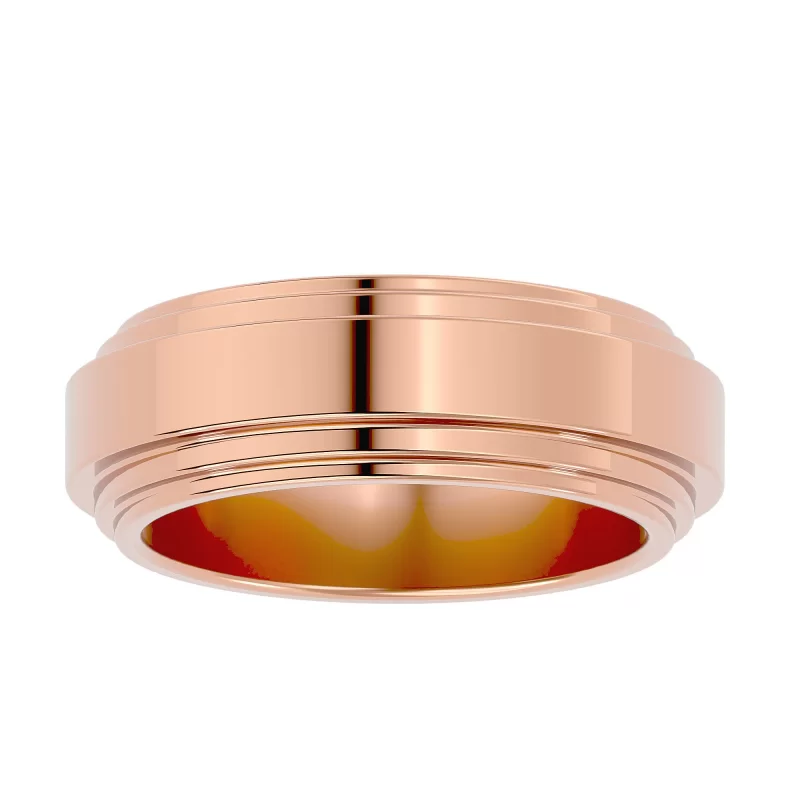 Verigheta Refined Bold Plain Aur 18k - Lisbon