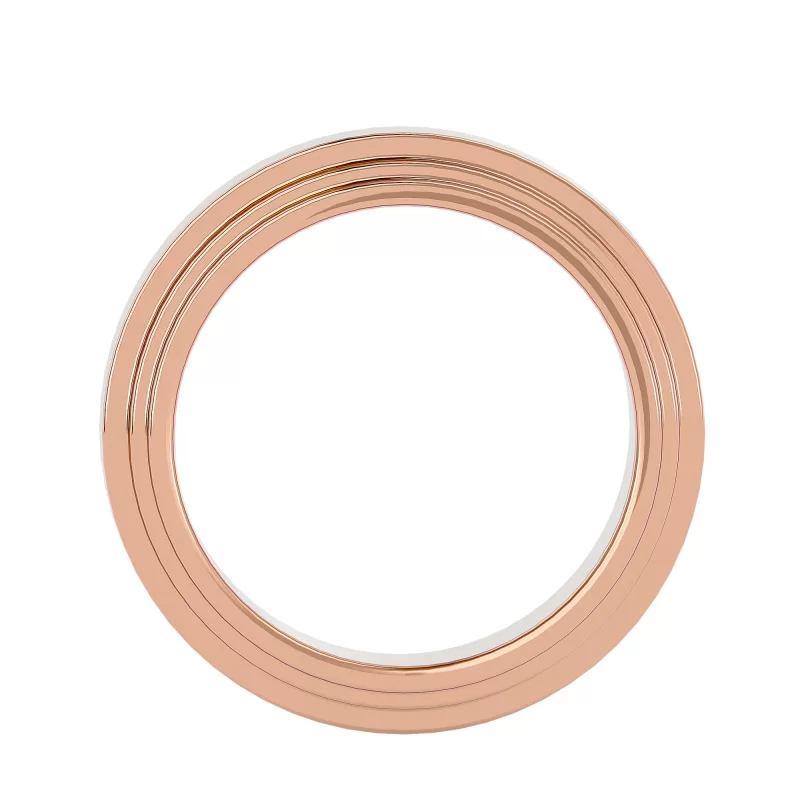 Verigheta Refined Bold Plain Aur 18k - Lisbon