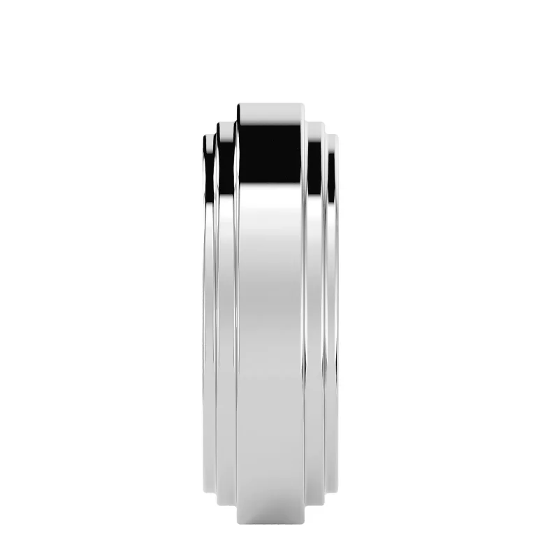 Verigheta Refined Bold Plain Aur 18k - Lisbon
