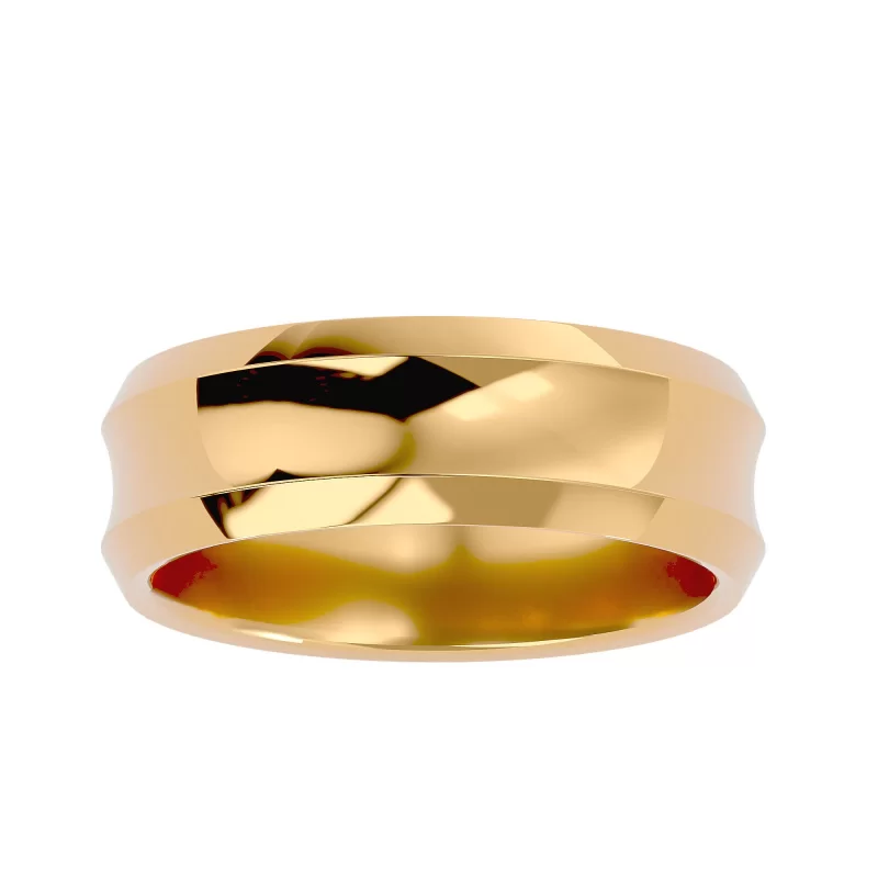 Verigheta Modern Plain Minimalist Aur 18k - Milan