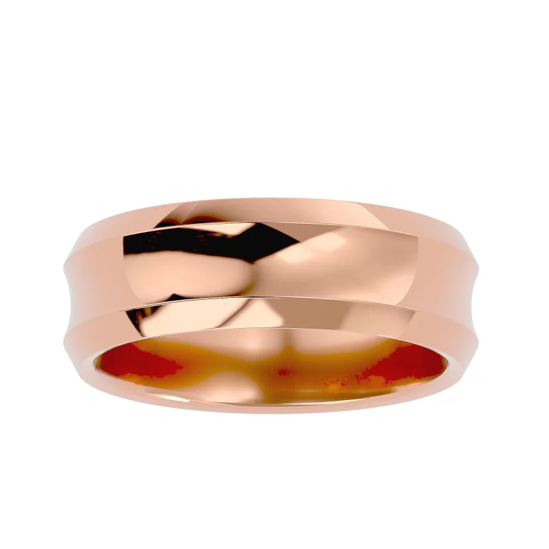 Verigheta Modern Plain Minimalist Aur 18k - Milan