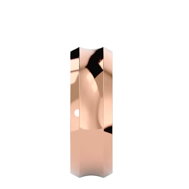 Verigheta Modern Plain Minimalist Aur 18k - Milan