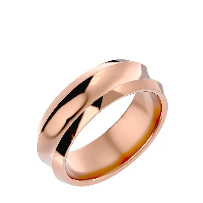 Verigheta Modern Plain Minimalist Aur 18k - Milan
