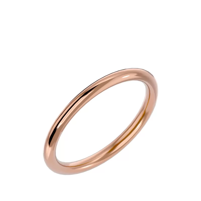 Verigheta Bright Slim Plain Aur 14k - Nice
