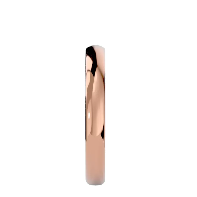Verigheta Sylish Minimalist Plain Aur 18k - Paris