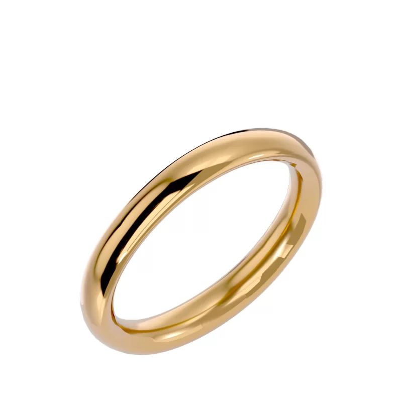 Verigheta Sylish Minimalist Plain Aur 18k - Paris