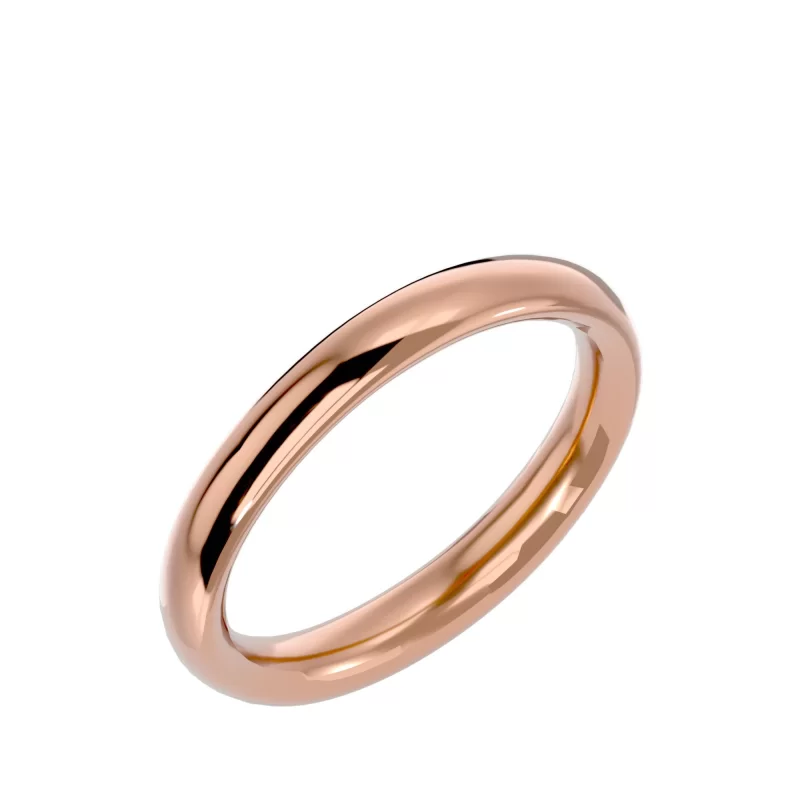 Verigheta Sylish Minimalist Plain Aur 18k - Paris