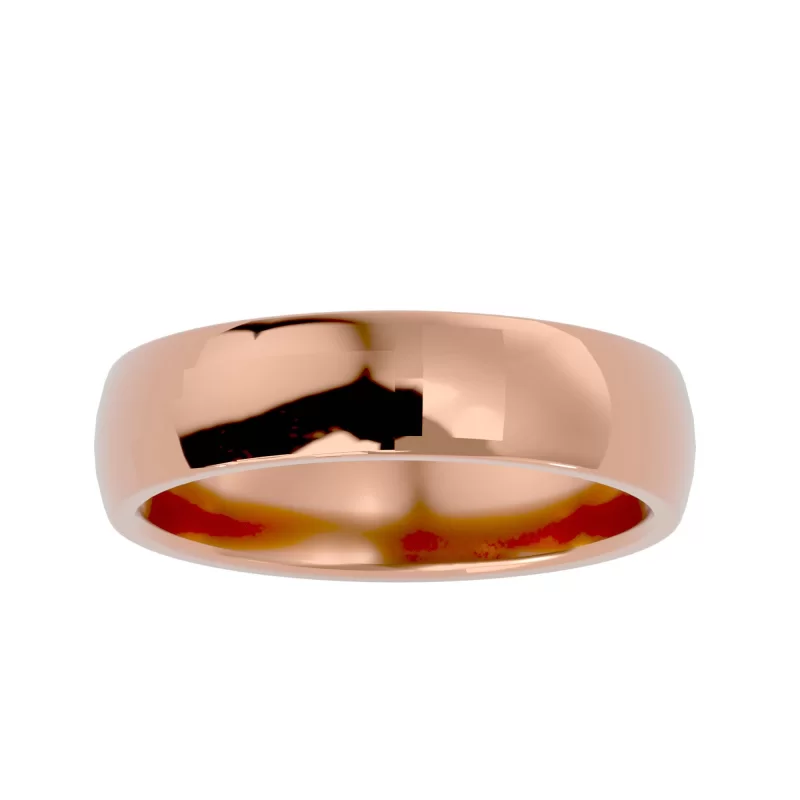 Verigheta Bright Smooth Plain Aur 18k - Prague
