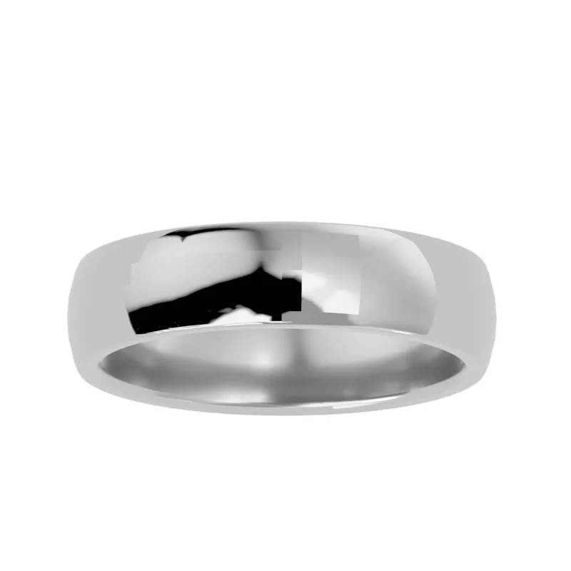 Verigheta Bright Smooth Plain Aur 18k - Prague