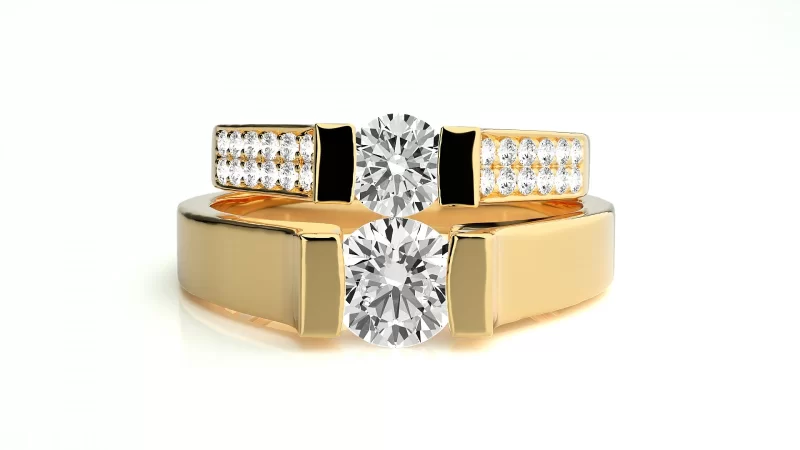 Verighete Couple Sophisticated Aur 18k Pure Diamonds - Atlantic