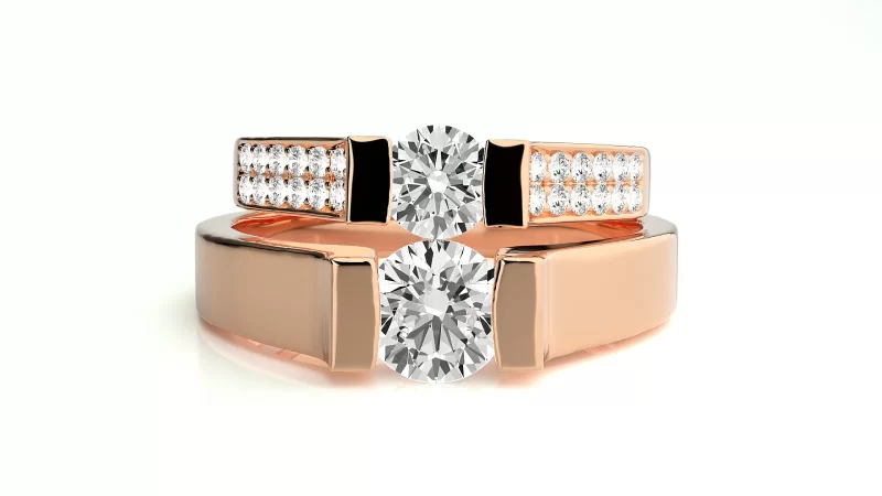 Verighete Couple Sophisticated Aur 18k Pure Diamonds - Atlantic