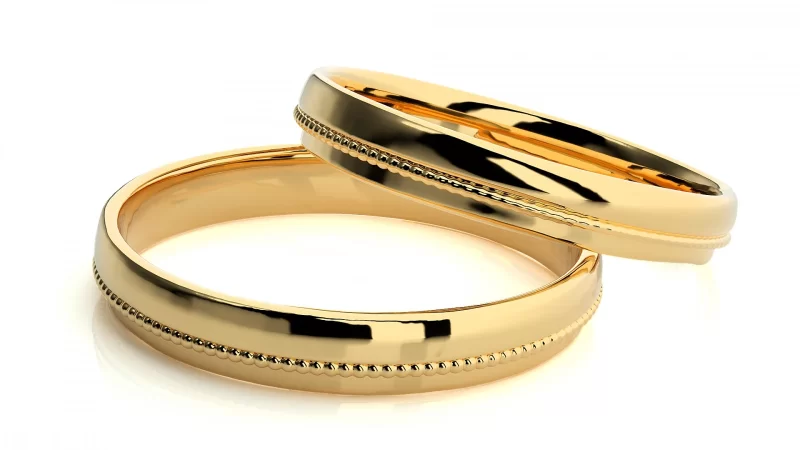 Verighete Cuplu Distinguished Aur 18k - Vienna