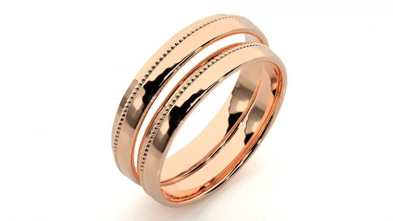 Verighete Cuplu Distinguished Aur 18k - Vienna