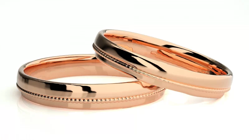 Verighete Cuplu Distinguished Aur 18k - Vienna