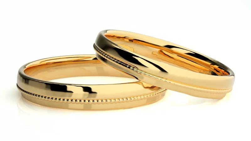 Verighete Cuplu Distinguished Aur 18k - Vienna