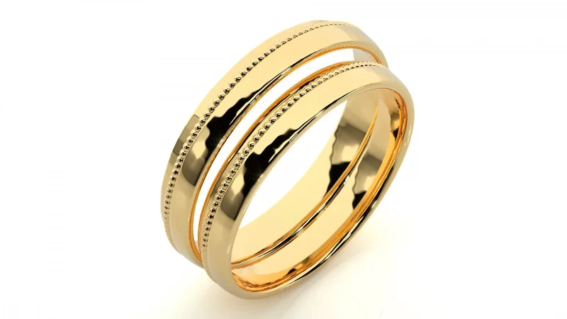 Verighete Cuplu Distinguished Aur 18k - Vienna