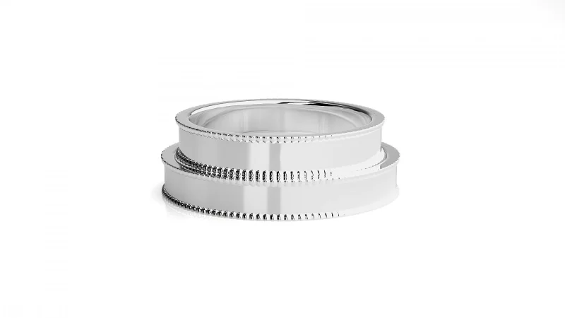 Verighete Couple Magnetic Plain Aur 18k - Bruges