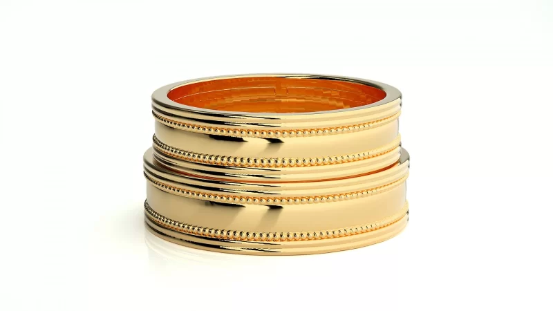 Verighete Cuplu Everlasting Love Aur 18k - Genoa