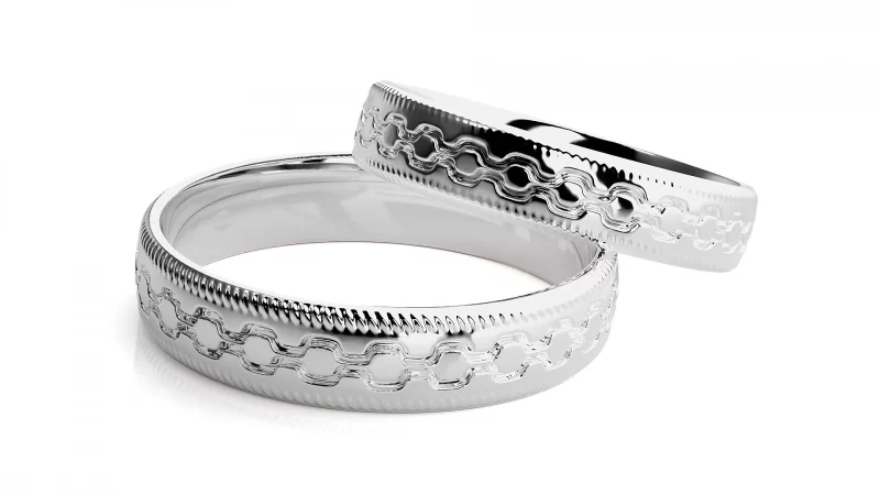Verighete Cuplu Enchanting Shapes Aur 18k - Verona