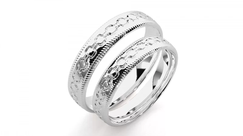 Verighete Cuplu Enchanting Shapes Aur 18k - Verona