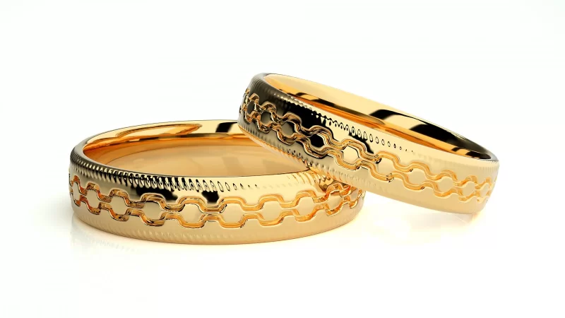 Verighete Cuplu Enchanting Shapes Aur 18k - Verona