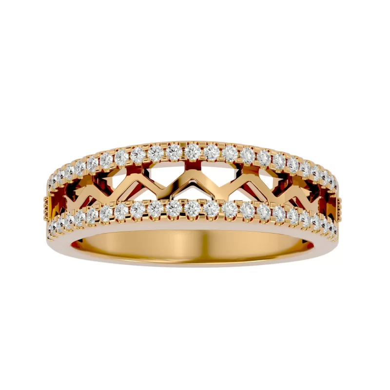 Verigheta Sophisticated Sparkle Aur 18k Genuine Diamonds - San Francisco