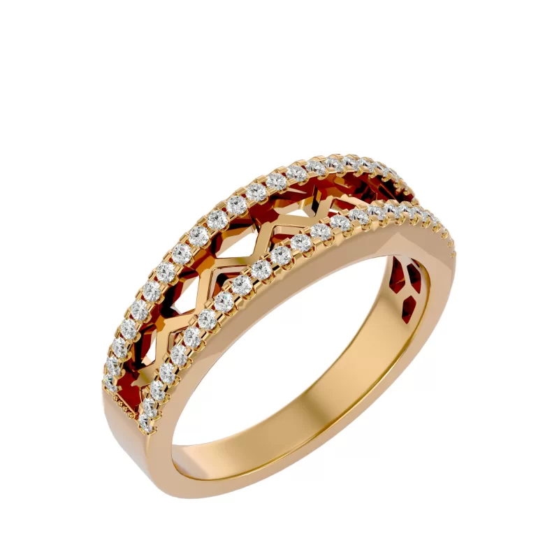 Verigheta Sophisticated Sparkle Aur 18k Genuine Diamonds - San Francisco