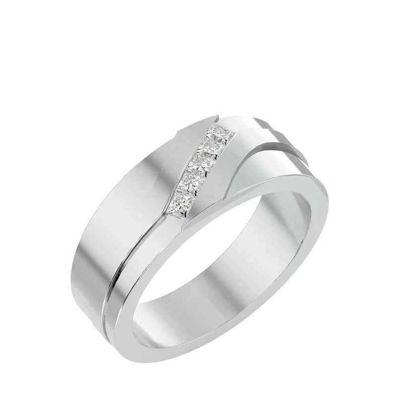 Verigheta Barbateasca Edgy Aur 18k Diamante Naturale - Malmo