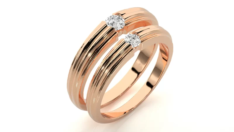 Verighete Couple Splendid Aur 18k Genuine Diamonds - Rimini