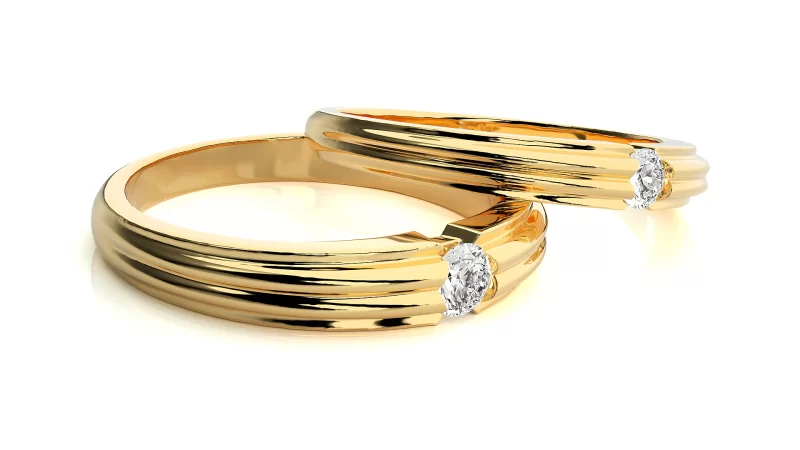 Verighete Couple Splendid Aur 18k Genuine Diamonds - Rimini