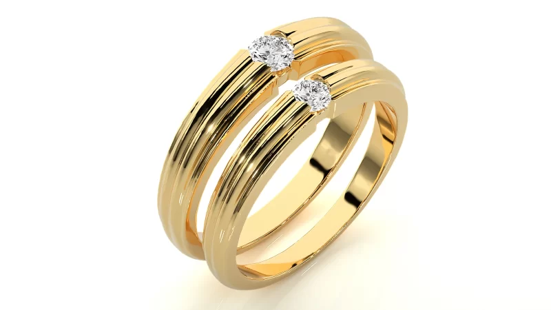 Verighete Couple Splendid Aur 18k Genuine Diamonds - Rimini
