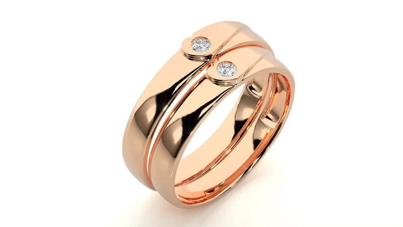 Verighete Cuplu Precious Love Aur 18k Pure Diamonds - Valleta