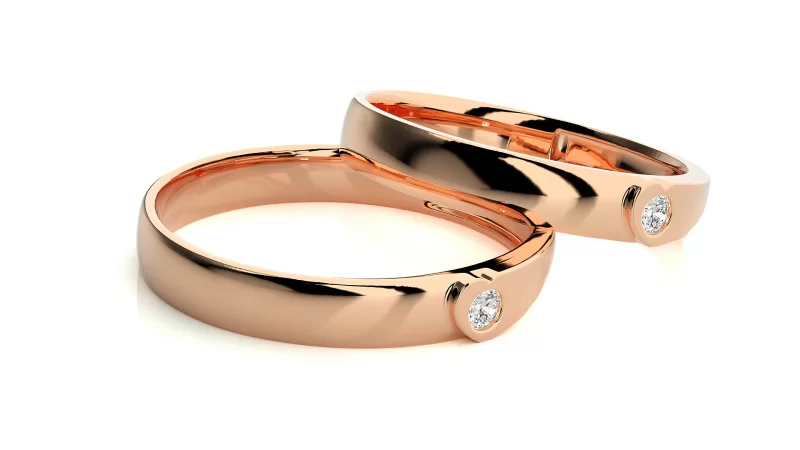 Verighete Cuplu Precious Love Aur 18k Pure Diamonds - Valleta