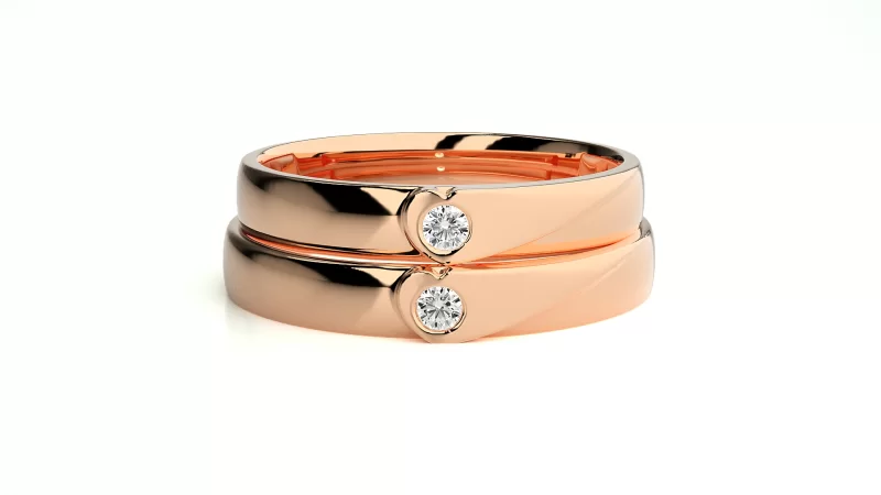 Verighete Cuplu Precious Love Aur 18k Pure Diamonds - Valleta