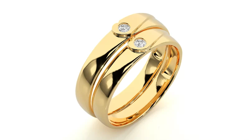 Verighete Cuplu Precious Love Aur 18k Pure Diamonds - Valleta