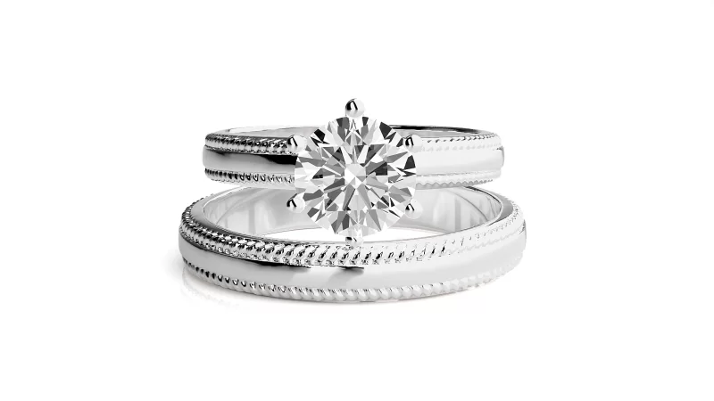 Verighete Cuplu Precious Love Aur 18k Pure Diamonds - Malta