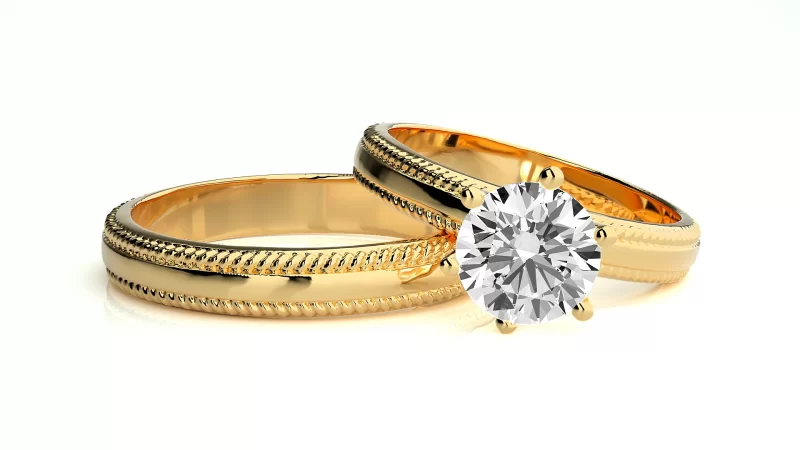 Verighete Cuplu Precious Love Aur 18k Pure Diamonds - Malta