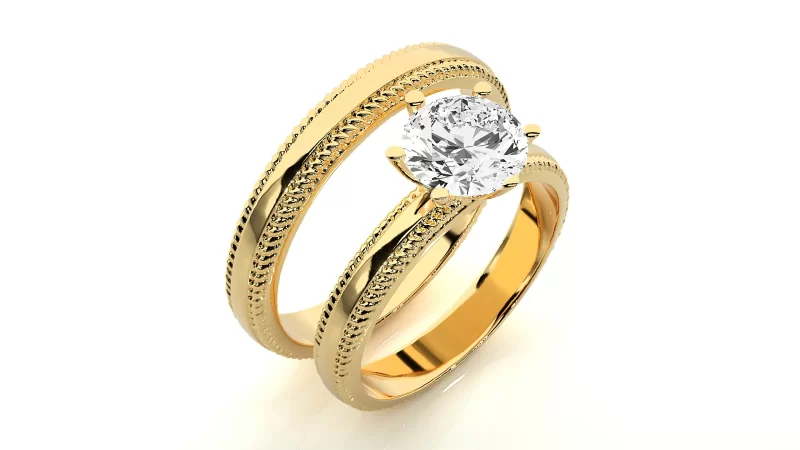 Verighete Cuplu Precious Love Aur 18k Pure Diamonds - Malta