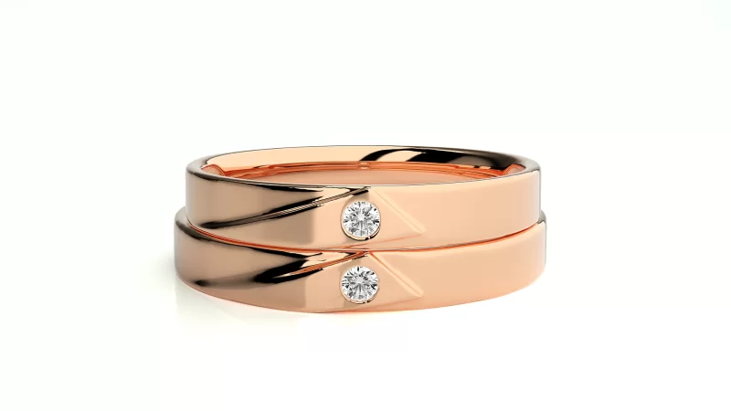 Verighete Cuplu Pure Elegance Aur 18k Genuine Diamonds - Caracas