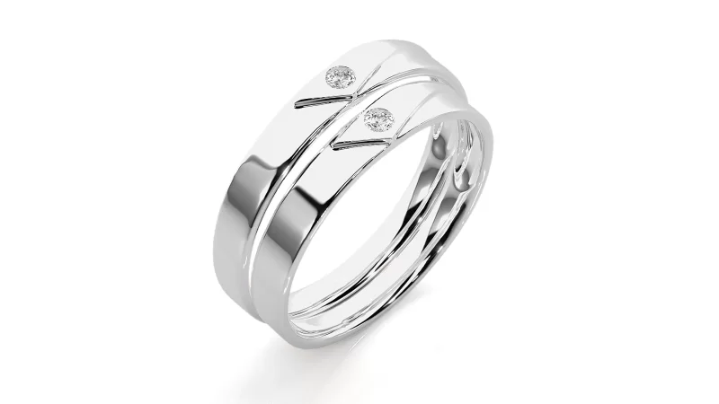 Verighete Cuplu Pure Elegance Aur 18k Genuine Diamonds - Caracas