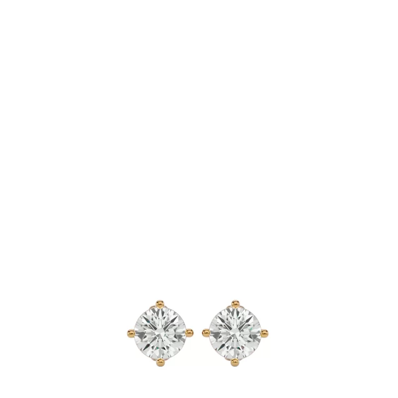 Cercei Aur Elegant Stud Aur 18k  Diamonds - Sofia