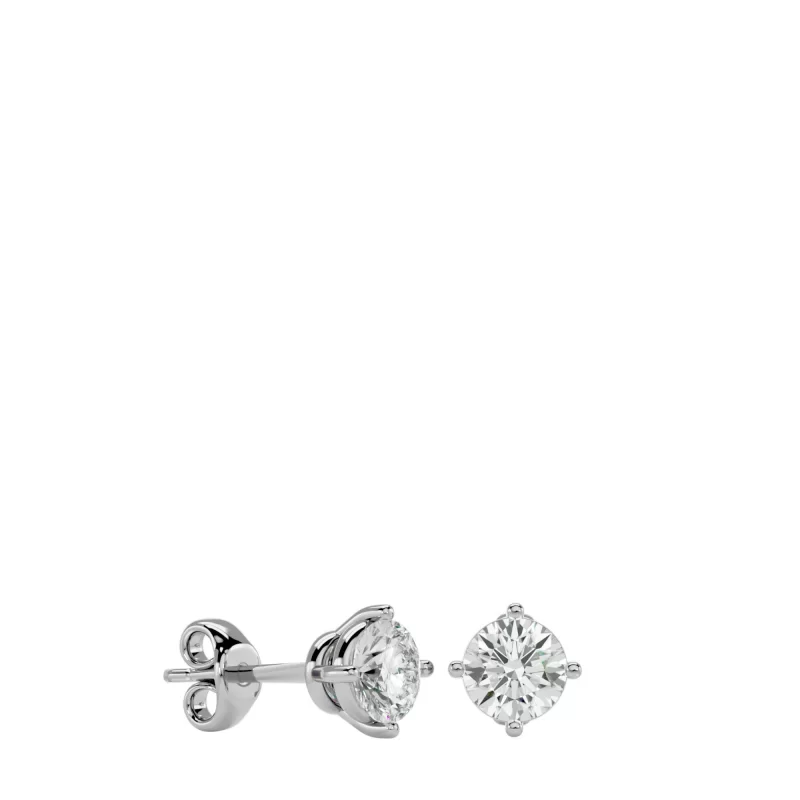 Cercei Aur Elegant Stud Aur 18k  Diamonds - Sofia